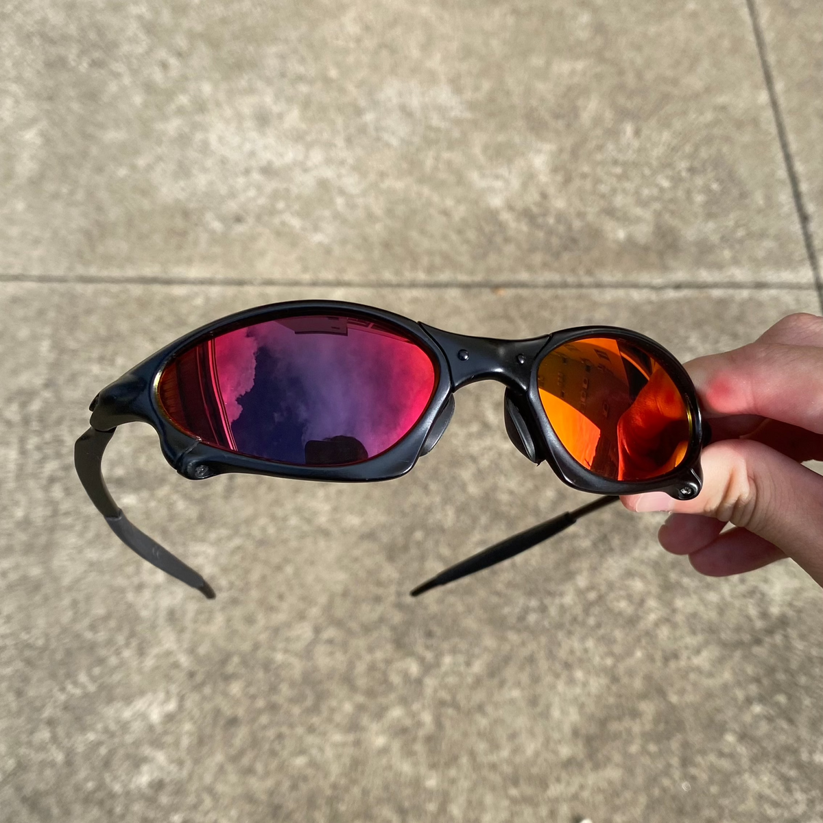 Penny Carbon Lentes Dark Ruby