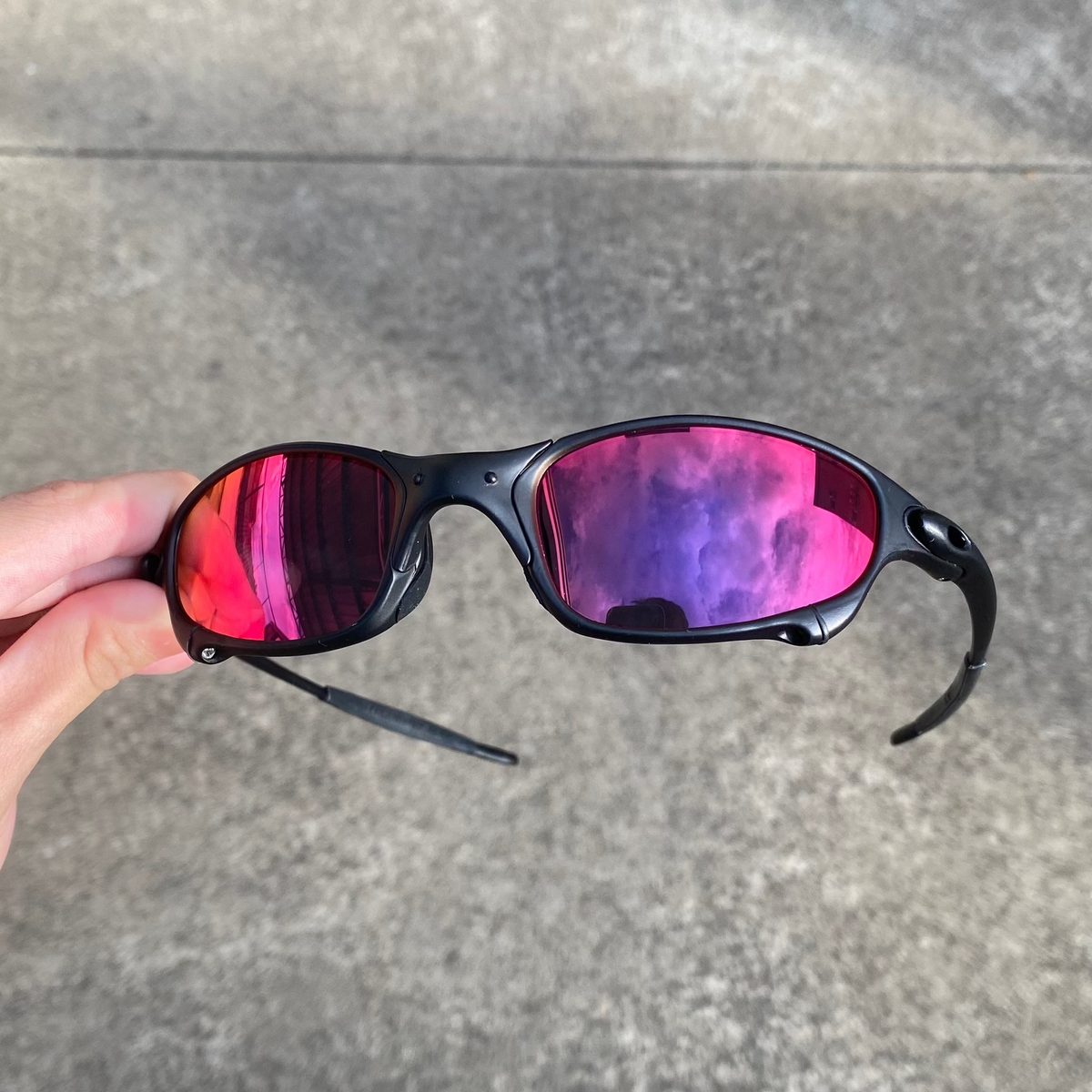 Juliet Carbon Lentes Dark Ruby